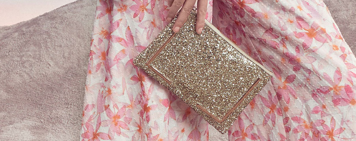 Summer Shiny Glitter Mini Golden Women Handbag Bling Sequin