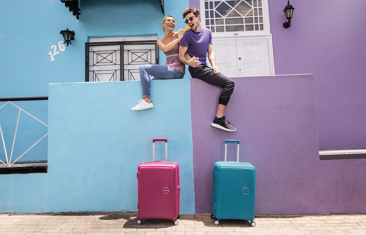 American Tourister Soundbox Beautiful Colours!