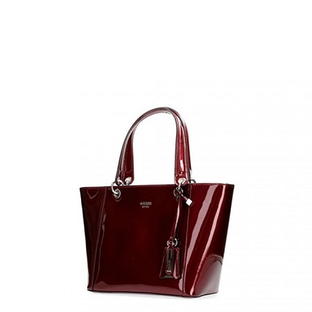 Guess shopping bag bordeaux