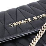 Portafogli Versace Jeans con tracolla Nero