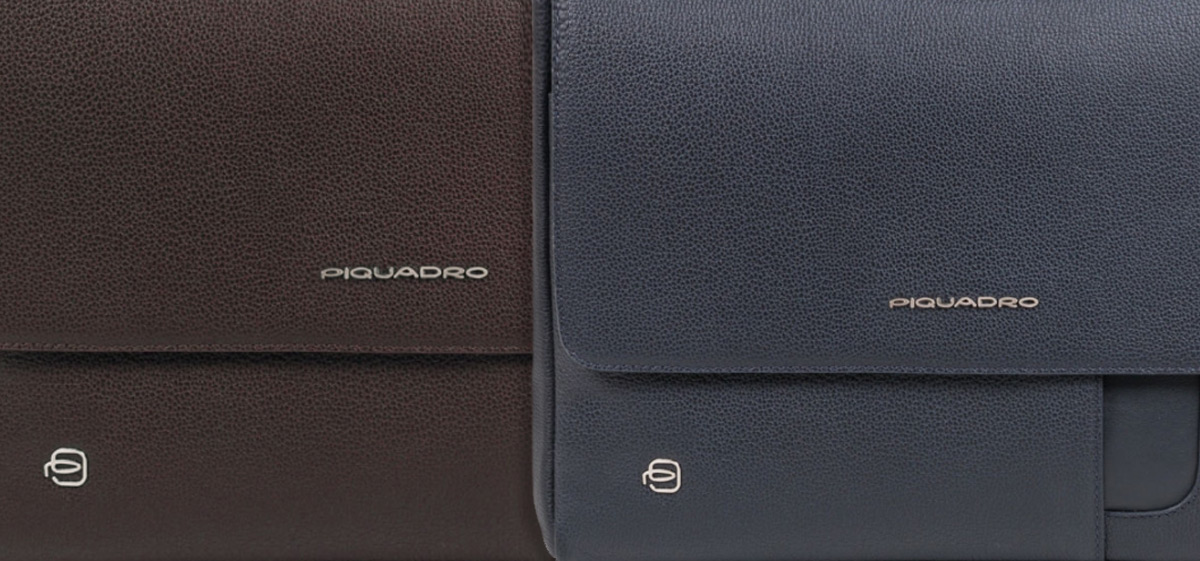 The leather's elegance with Piquadro Erse