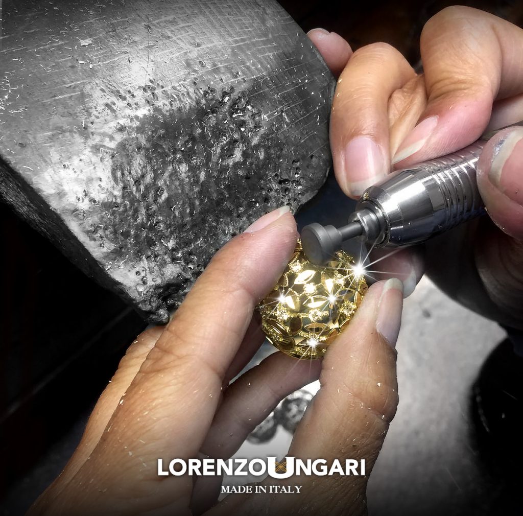 Lavorazione anello Lorenzo Ungari
