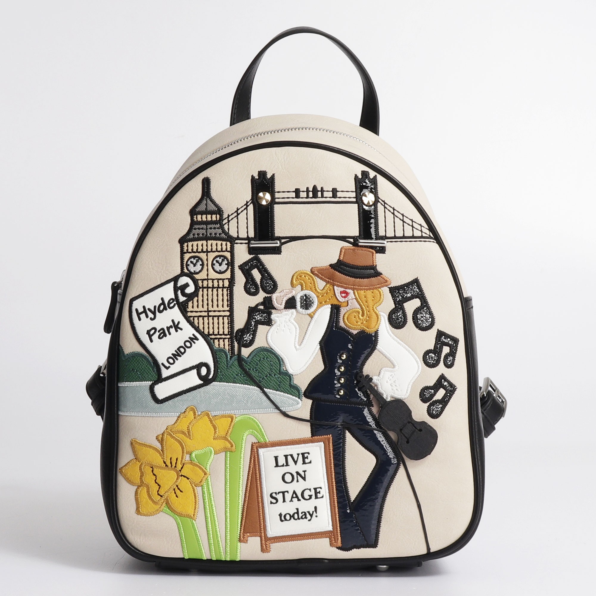 Rucksack von Braccialini Cartoline